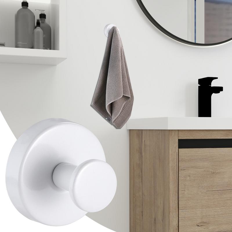 Window Suction Hooks 5 Pieces Glass Suction Hooks Bathroom Suction Hooks Practical Shower Wall Hooks Shower Towel Hook For