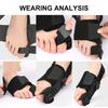Bunion Corrector Orthopedic Bunion Splint Adjustable Big Toe Straightener Stress Relief with Anti Slip Strap for Men Women