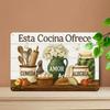 Steel Wall Art Apple Farm Kitchen Decor Rustic Basket Storage