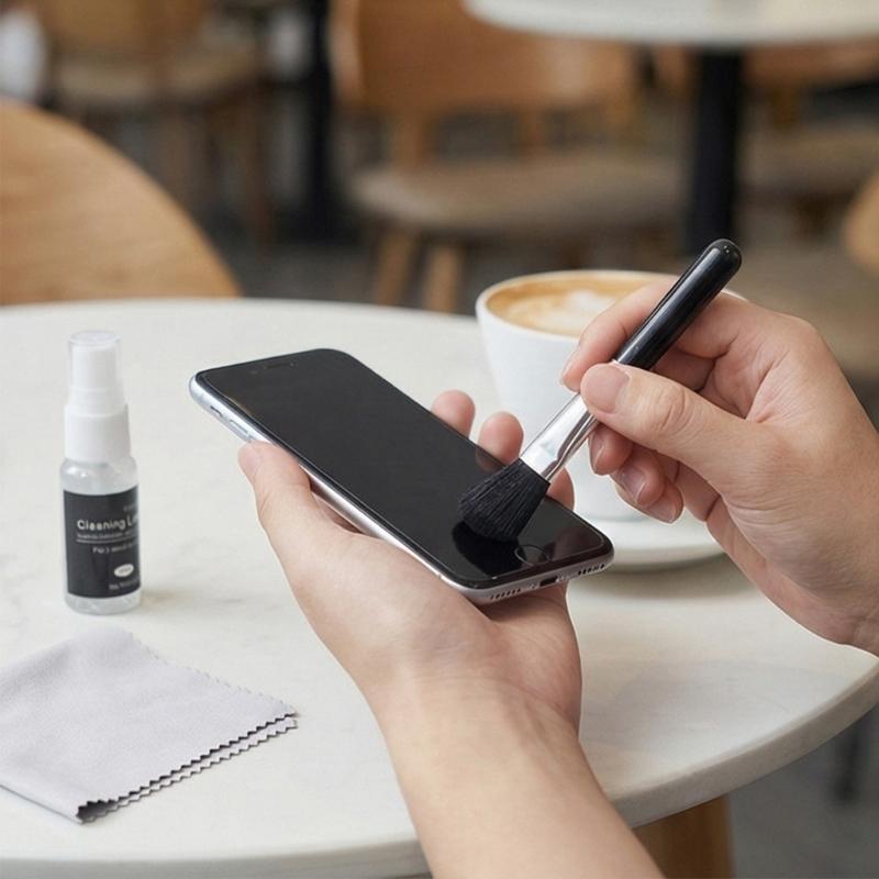 6Pcs Essential Portable Digital Lens Cleaner Set Waterproof Design Precisions Sprays Bottle for Camera Maintenance Enthusiasts