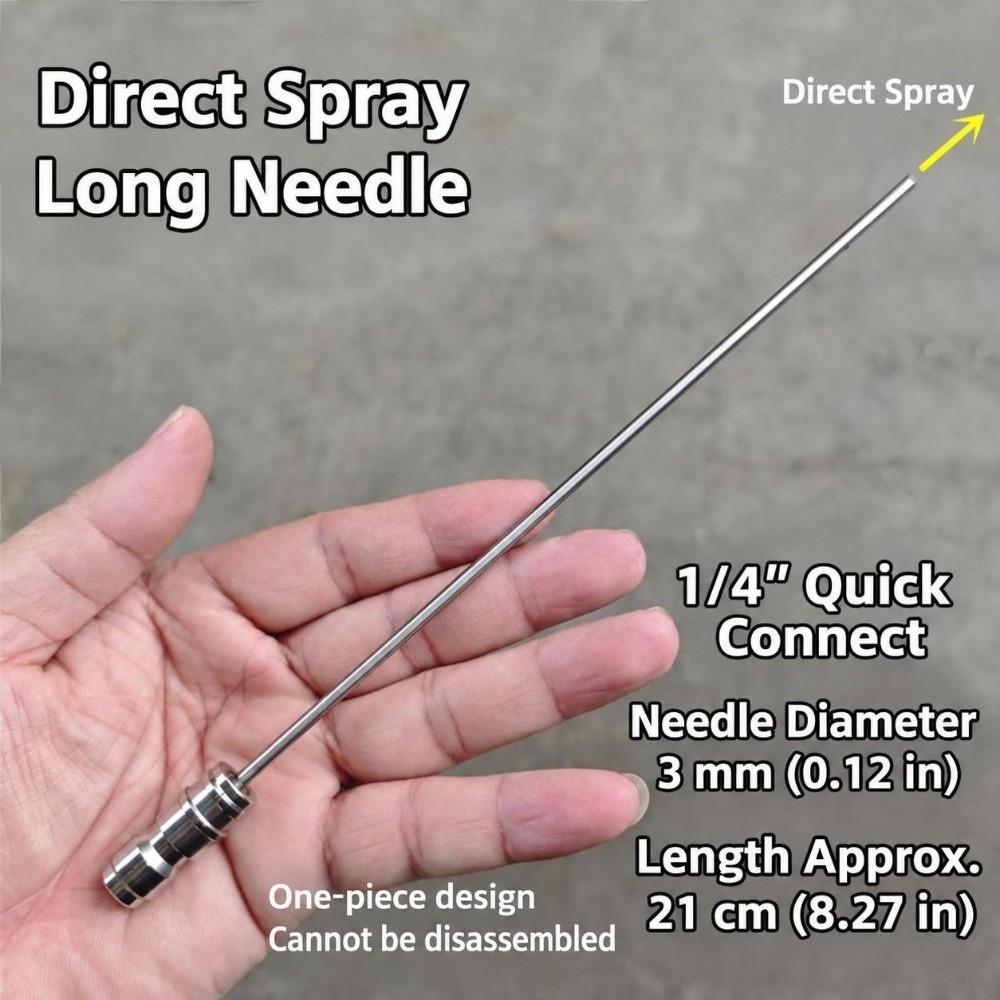 Stainless Steel High-Pressure Cleaning Spray Nozzle Jet Spray Nozzle Air Conditioner Cleaning