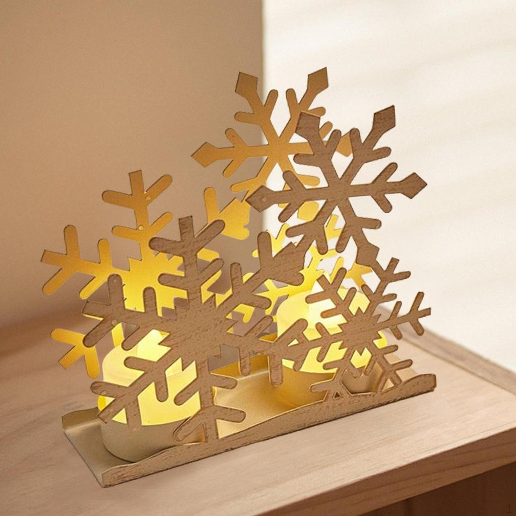 Kerzenhalter für Weihnachten Kandelaber Ausstellungsständer Feiern und Geschenke