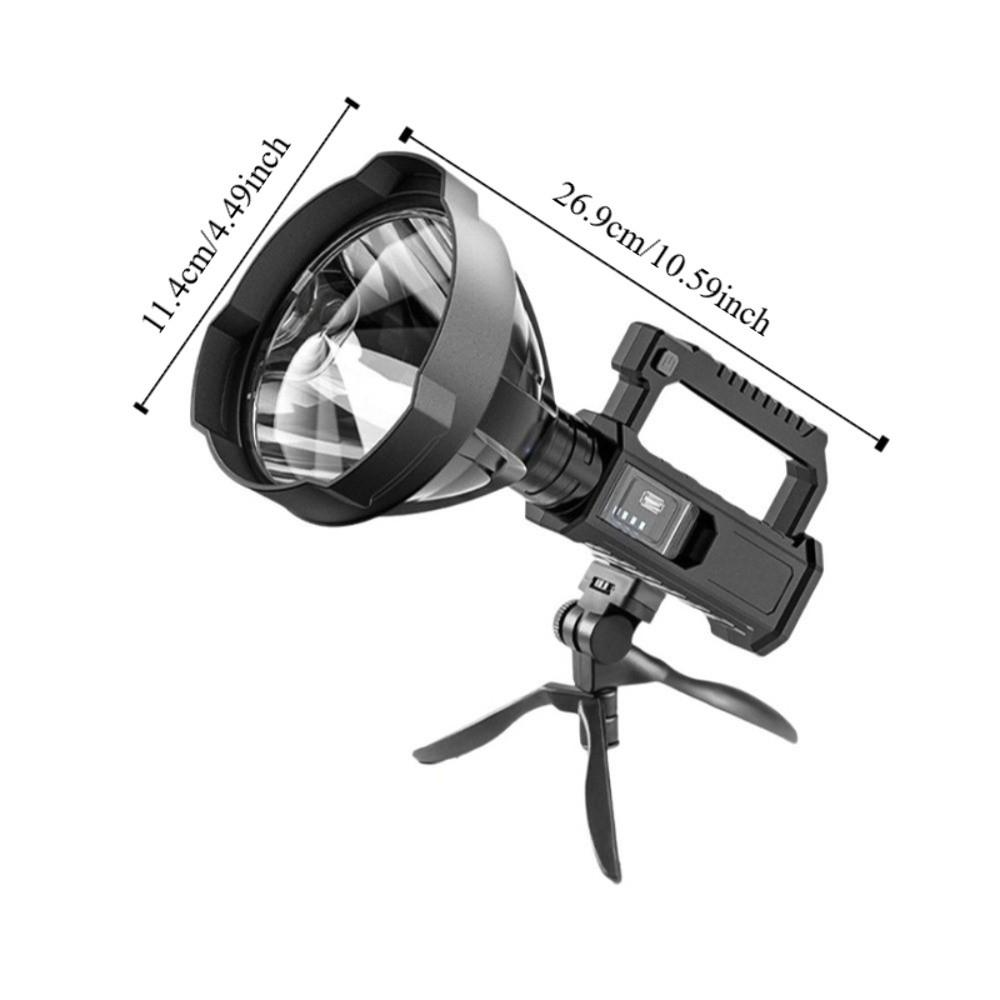 Portable Strong Light Searchlight Powerful Illumination Handheld Spotlight  Adventure Sports