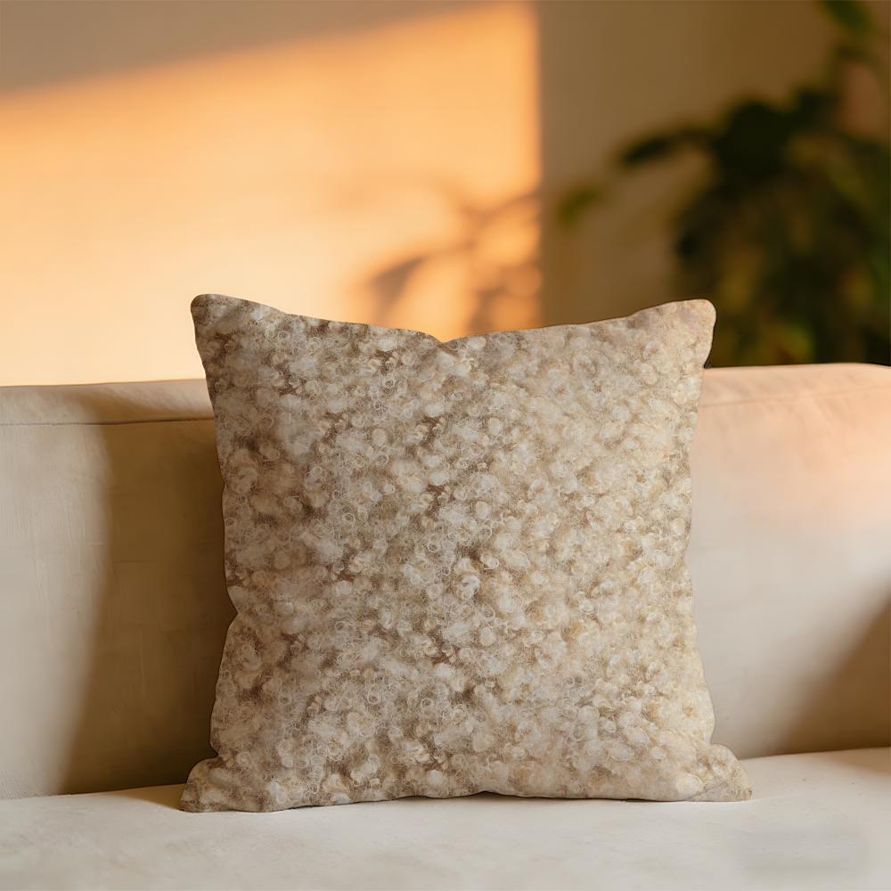 DDoja Cat Singer Cushion Cover Cozy Velvet Throw PillowSoft Warm Cushion For Sofa  Bed