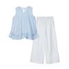 FULUOMI Girls' Sweet Sleeveless Top & Pants Summer Set