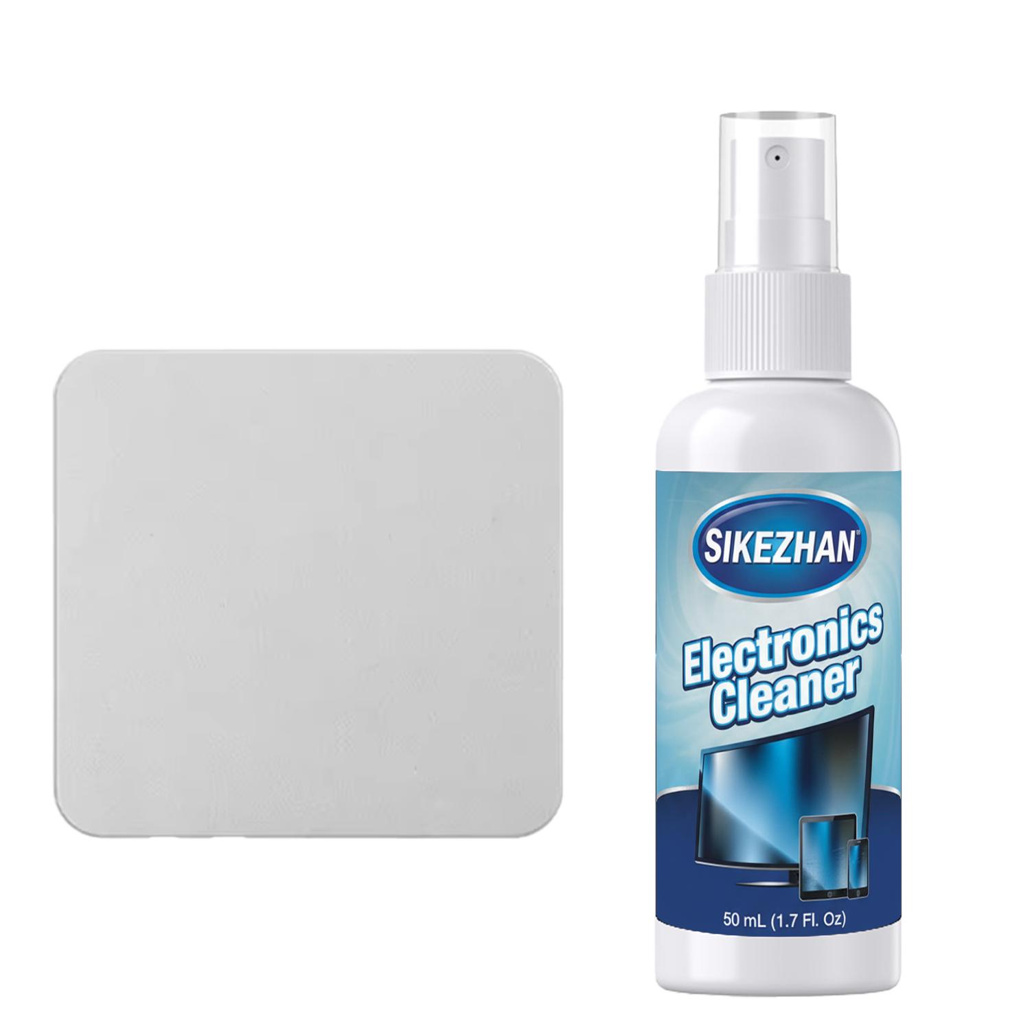 

Screen Cleaner Spray & Cloth Kit - Safe for LED, LCD, OLED TVs, Monitors, Laptops & Car Displays - Streak-Free Cleaning Solution