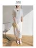Original Design High-End Pleated Plus Size Loose Casual Dress - Light Luxury, New Spring Arrival
