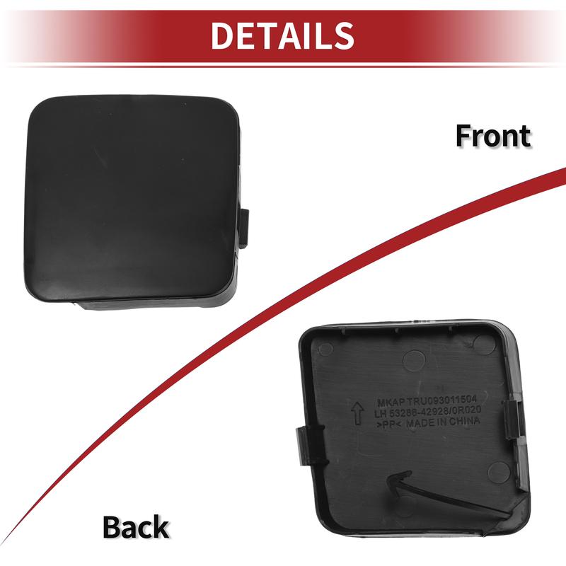 UXCELL Left Front Car Tow Hook Cover Cap for Toyota RAV4 2019-2025 No.5243842901