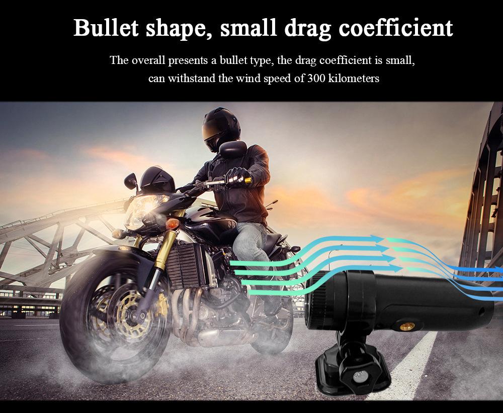 DV50 Waterproof HD Motorcycle Recorder (No Screen)
