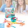 Colorful Electric Frog Adventure Game For Fun Interactive Dinosaur Feeding Play