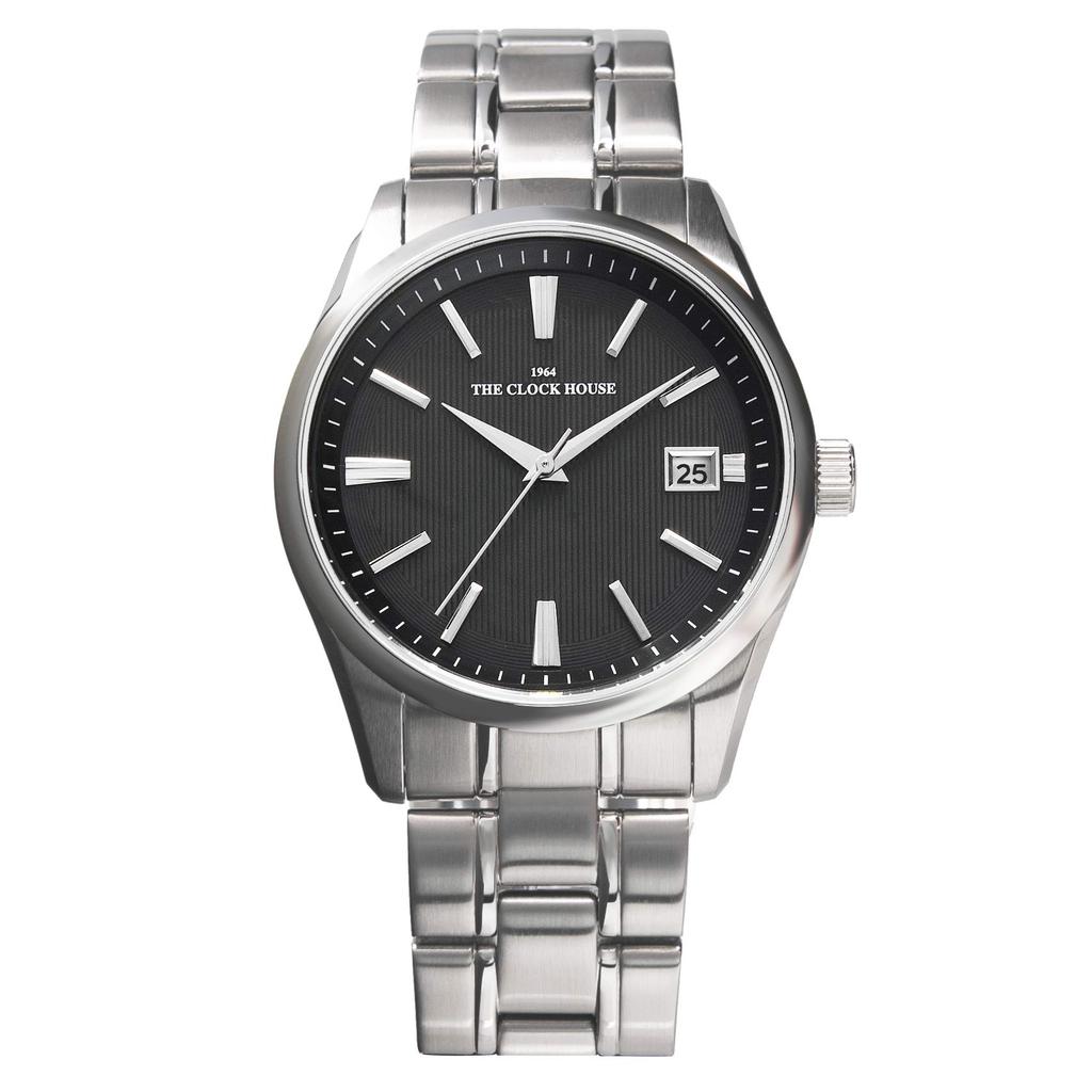 Clock THE CLOCK HOUSE Watch Business Formal Solar [The House] Men's MBF1006-BK1A