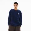 New MLB Sweatshirts Unisex Navy Blue 3AMTM0441-50NYS