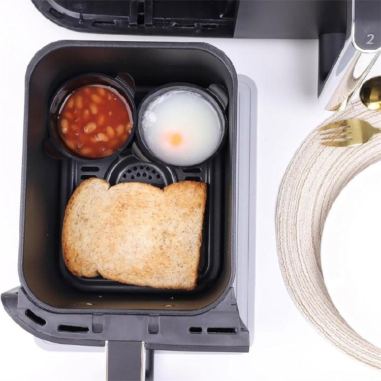 Set of 4 Air Fryer Cupcake Pans Silicone Baking Cups Air Fryer Cake Molds