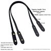 2pcs Practical 2pcs Bag Straps 73cm Length With Rivets Shoulder Bag Strap Detachable PU Leather Handle Strap DIY Crafting