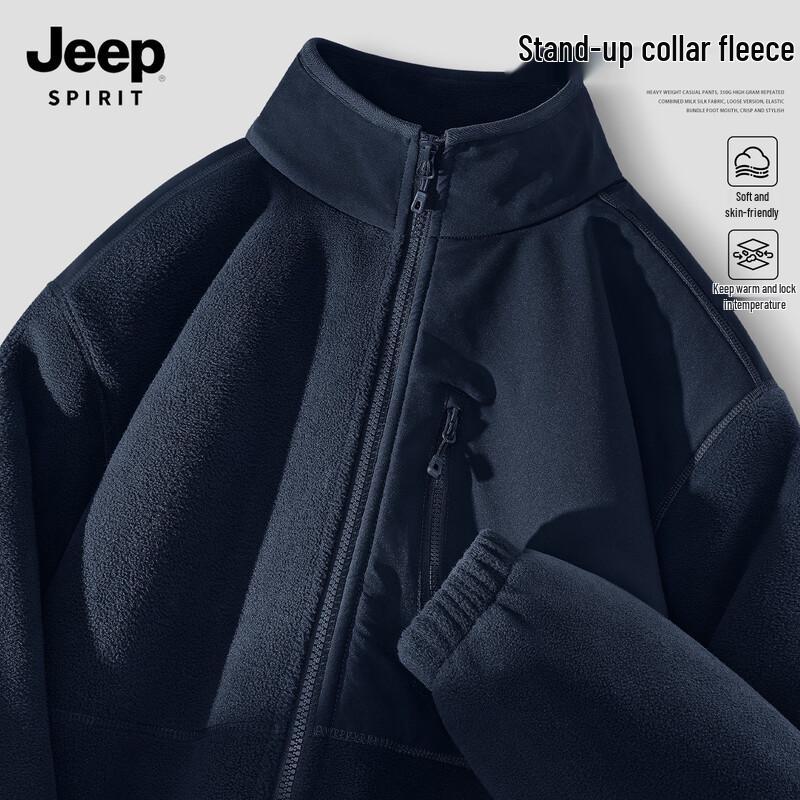 JEEP SPIRIT Men s 2025 Autumn/Winter Warm Shirt Jacket M