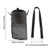 Drawstring Closure Clothespin Storage Bag Lightweight Compact Portable Beach Bag Utility Bag Ventilated Pouch