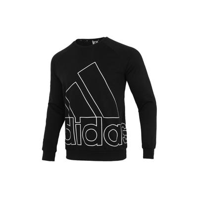 Big Logo Sweatshirt Men Sweatshirt Black HB5085