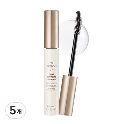 No Retouch Corrective Mascara 9.5g, 5 Pcs.