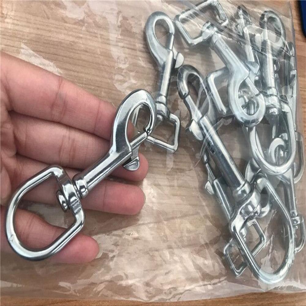 Stainless Steel 316 Circular Single Hook Spring Hook Universal Hook Dog Buckle