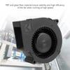 Cooling Blower Fan, DC12V 2.7A Blower Fan 4500RPM 37.39CFM Brushless Cooling Fan with 2 Ball Bearings DC Centrifugal Fan for Mini Radiator, for