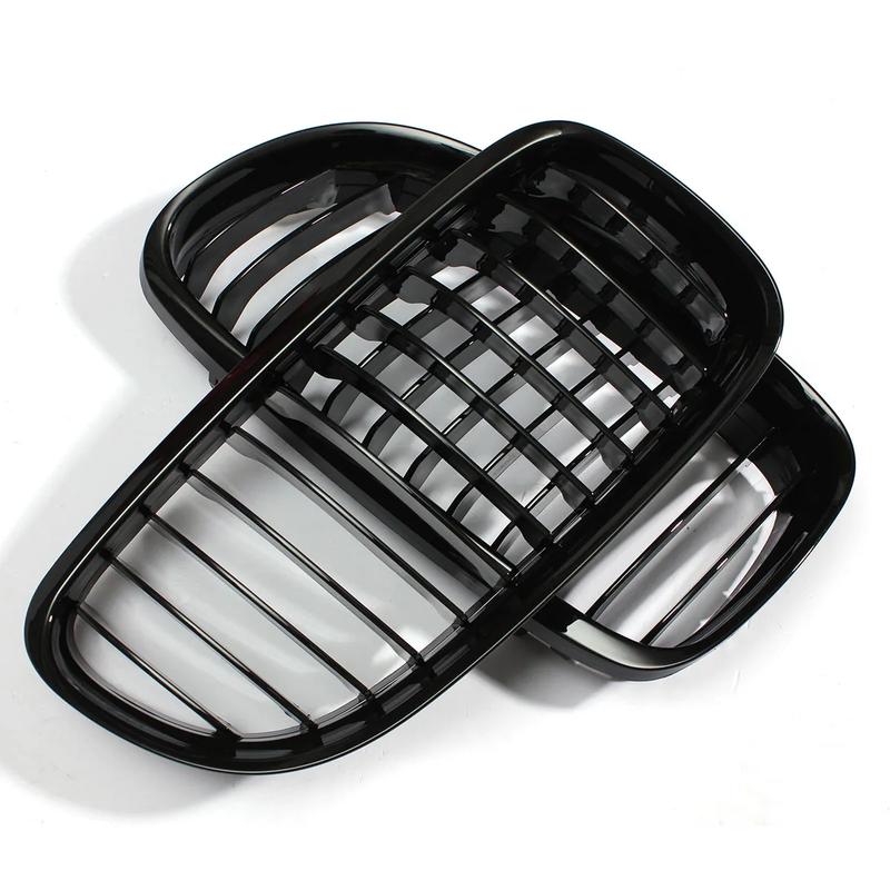 Glänzendes Schwarzes Auto Front Nierengrill Gitter für BMW E90 E91 LCI 325i 328i 335i 4D 2009 2010 2011 5113767 5113768