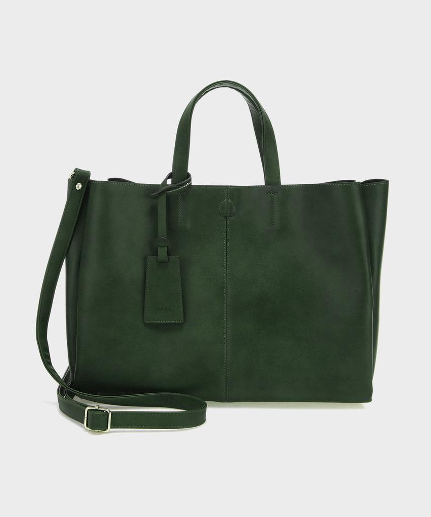 Studio Saera Jumbo Modern Tote Bag H16H276 Khaki