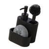 3 in 1 Soap Dispenser Easy to Use Accessories Liquid Pump Press Container
