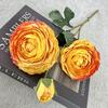 Fake Flower Garland With Silk Fabric For Wedding Decor And Photography Props