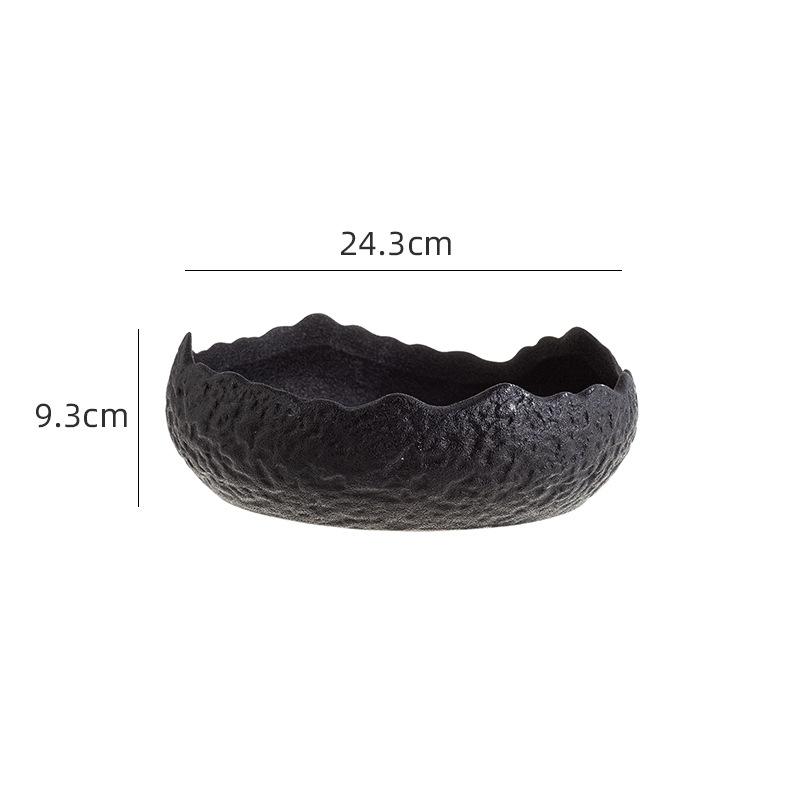 Ceramic Dinner Plate Restaurant Thick Soup Salad Bowl Pasta Bowl Snack Plate Dessert  Sashime Display Plate Ceramic Tableware