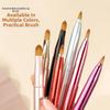 Telescopic Lip Gloss Brush Double-headed Lipstick Brush Portable Retractable Lip Brush  Dustproof