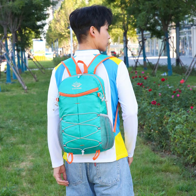 Outdoor Sports Portable Large Capacity Backpack, Suitable for Cycling, Fishing,camping,hiking and Traveling-quick Folding Design