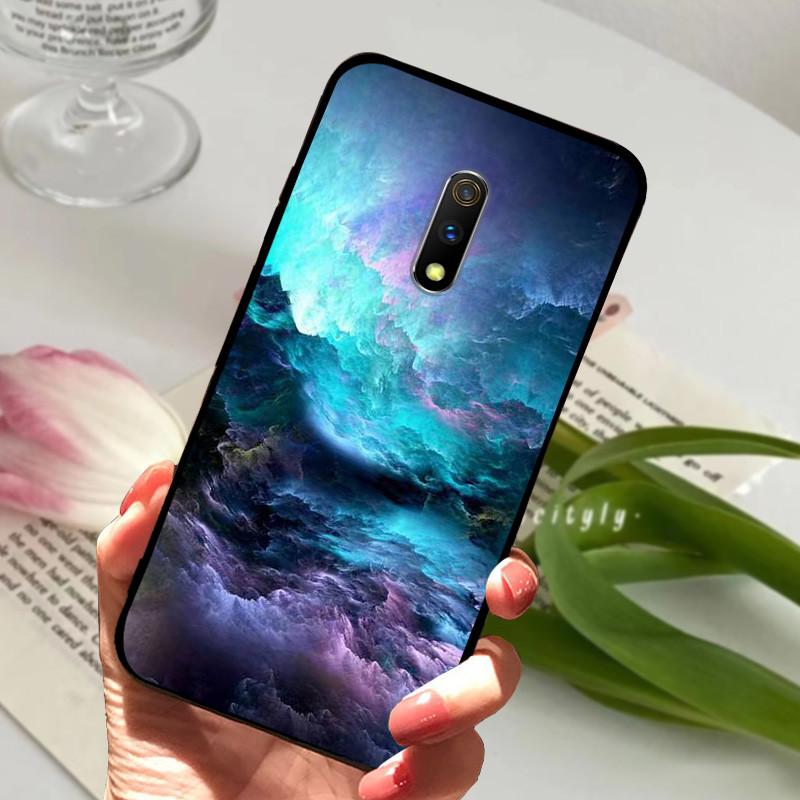 For Realme X Case X 2 XT Animal Cartoon Soft Silicone Funda for Realme XT X2 Pro X  2 Phone Cover RealmeX Realmex2 Black Coque