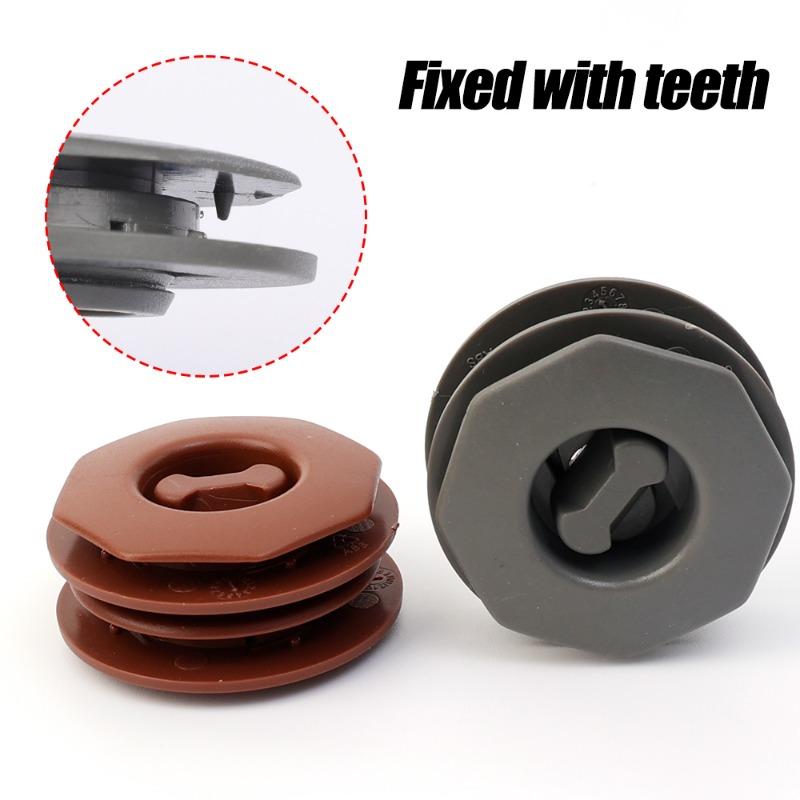 Universal Car Floor Mat Clips Buckles Anti Skid Fastener Retainer Auto Carpet Retention Black Fixing Grip Clamps Holders Sleeves