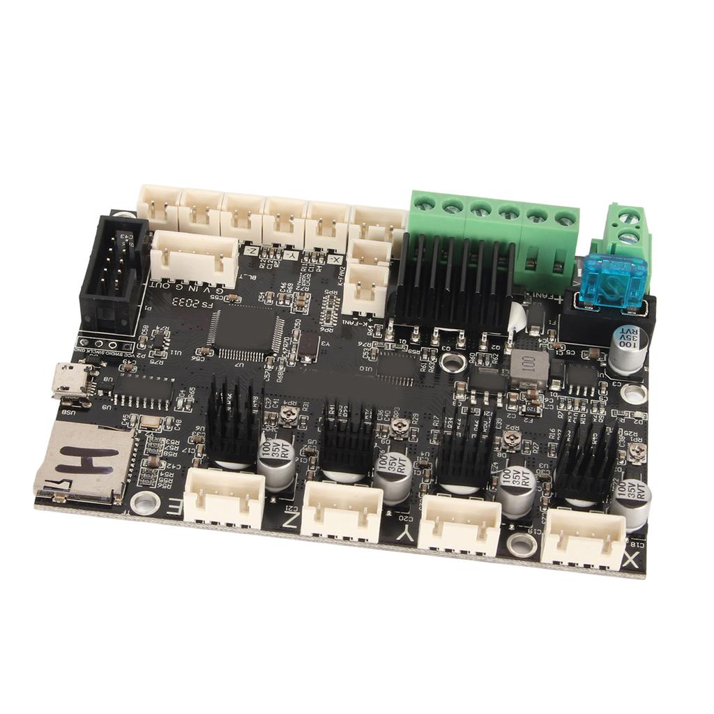 3D Printer Motherboard Replacement V4.2.7 Upgraded 3D Printer Silent Board for Ender 5
