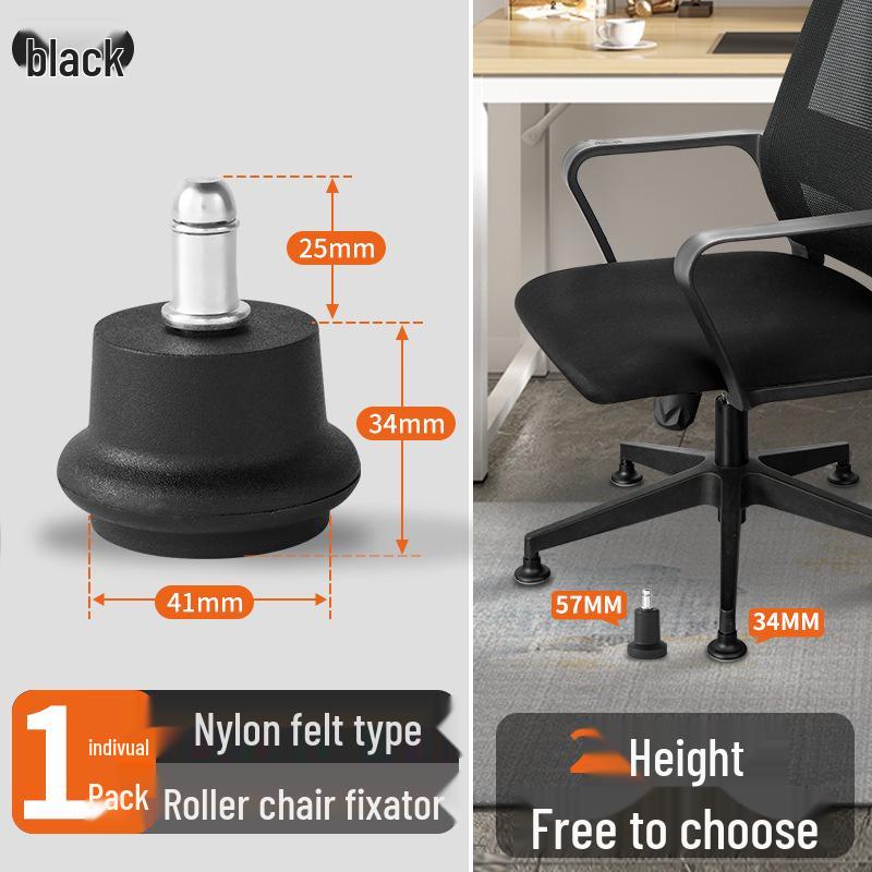 Универсальная противоскользящая накладка для колес офисного и учебного кресла