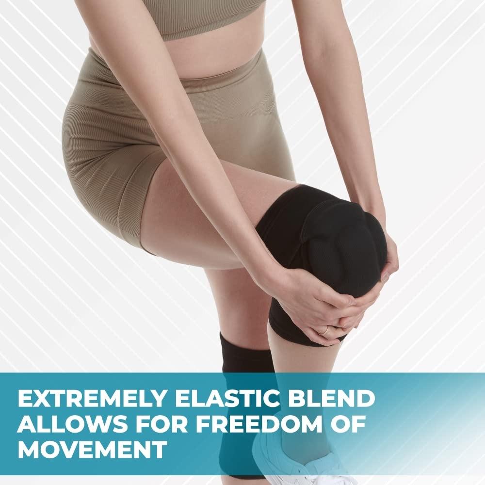 Volleyball Knee Pad  Non-Slip Thickening Anti-Collision Sports Knee Pad Elastic Breathable Knee Brace Ideal Dancing Football Hiking Basketball