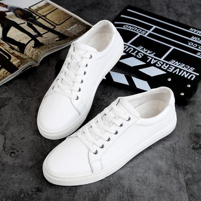 Fashion 2025 Men's Fashion Comfort Anti-Slip Flat Shoe Low-Top Lace-Up Casual Board Shoe Simple Trendy Breathable Versatile Casual Shoes