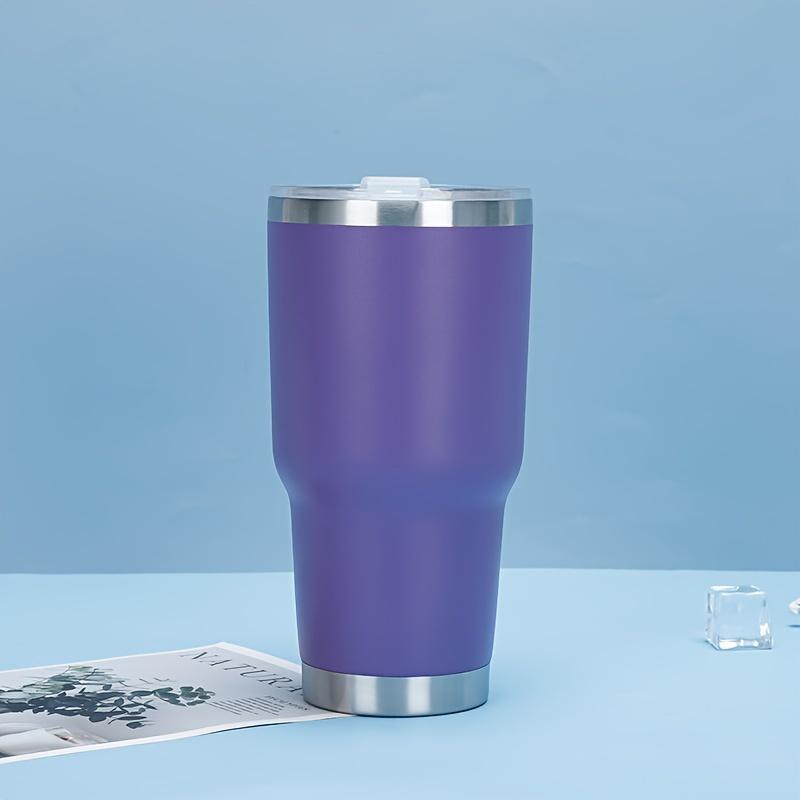 

Trendy Double Walled Stainless Steel Water Bottle - 30oz, Vacuum Insulated, Leakproof Lid, Ideal for Travel, Fitness & Outdoors