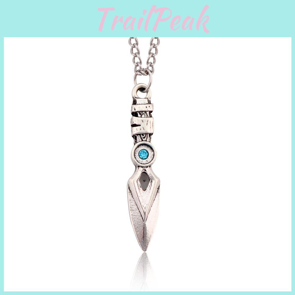 Cosplay Game Valorant Necklace With Electroplated Alloy Pendant Jewelry Gift