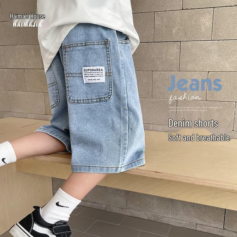 Boys  Summer Casual Denim Shorts 120