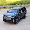1/24 Cadillac Escalade SUV Alloy Luxy Car Model Diecasts Metal Off-road Vehicles Car Model Simulation Sound and Light Kids Gifts