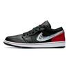 Jordan 1 Low Brushstroke Swoosh Black Jordan DA4659-001