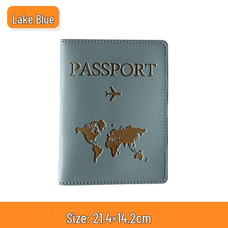 Set di Etichette Multicolore per Passaporto e Bagaglio Transfrontaliero - Organizer Multifunzionale in Pelle PU (Logo Personalizzabile)