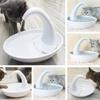 Pioneerpet Schwan Haustier-Trinkbrunnen Ideal für Katzen und Hunde mit leisem Betrieb und einfachen Reinigungsfunktionen