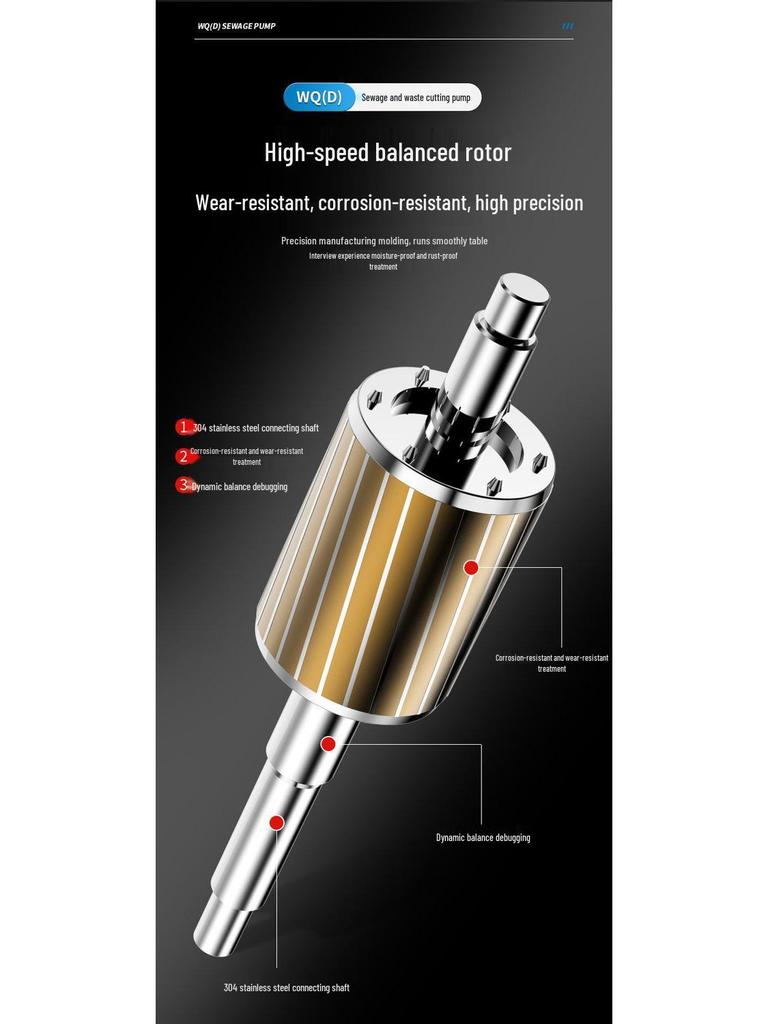 High-Power Agricultural Sewage and Septic Tank Cutter Pump