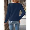 YYFS Women's Fashion Casual Spring Fall Solid Color Print Long Sleeve One Shoulder Sweaters