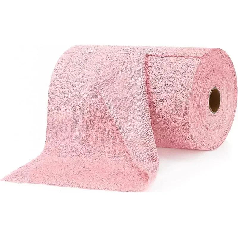 Opakovane použiteľná utierka na čistenie Domácnosť Kuchynská handrička Mikrovláknový uterák Rolky Utierky na riad Náhrada umývacích papierových utierok 1 rolka 20 listov