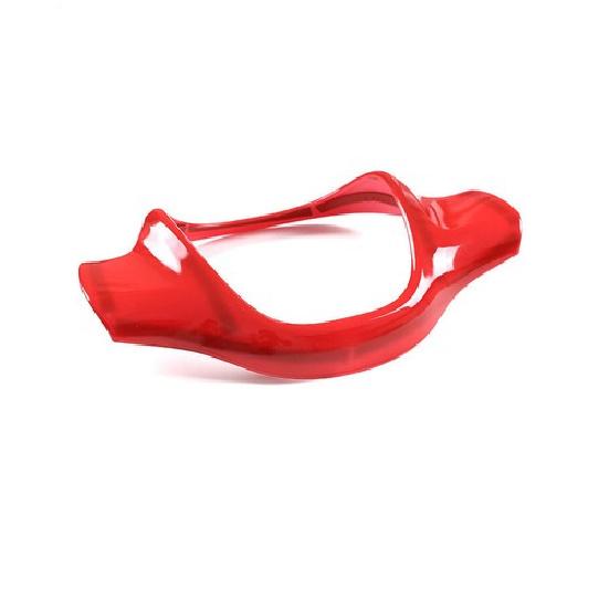 Strip Cover Trim For Benz Smart Fortwo Car Steering Wheel Bright Red 2009-2015