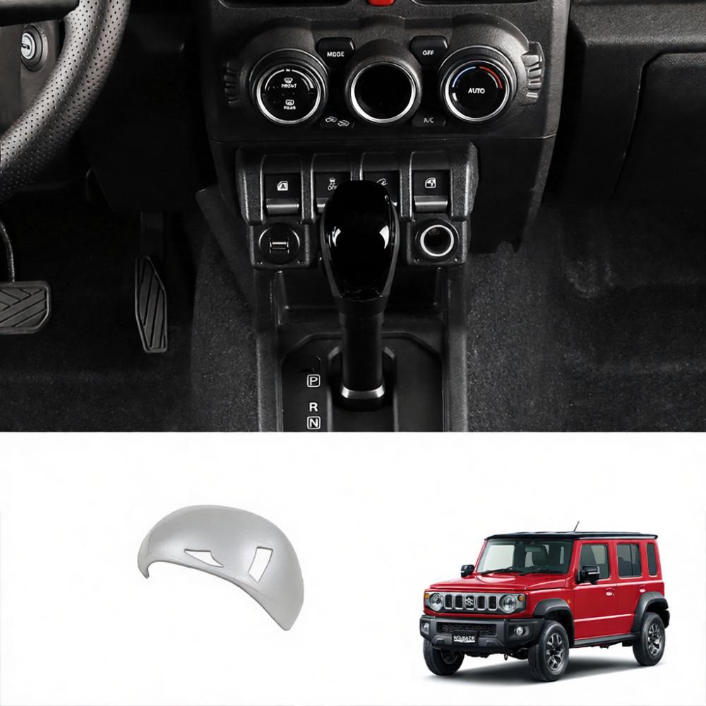 Interior Decoration Accessories For 2025 Suzuki Jimny Nomade Gear Shift Panel Handbrake Cover Door Handle Frame Styling Trim