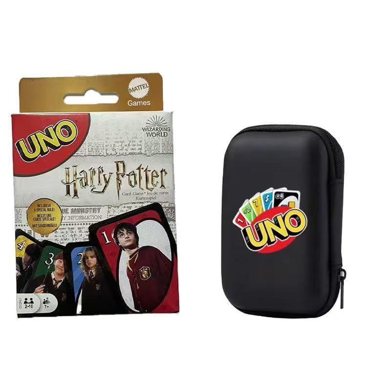 UNO Карточная игра Гарри Поттер для детей, взрослых и семьи с колодой, вдохновленной фильмом set
